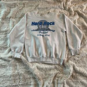 Vintage 90s Hard Rock Cafe Baghdad “Coming Soon” Crewneck Sweatshirt Size M